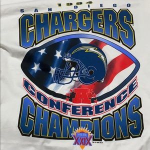 Chargers t shirt